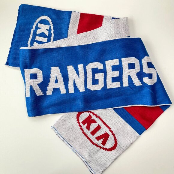 NY Rangers Scarf + MSG Garden Faithful Pin Hockey SGA Lot Let's Go New York NYR - Picture 9 of 15